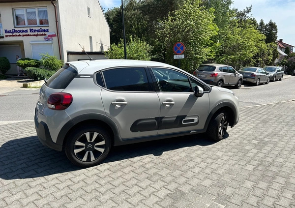 Citroen C3 cena 69500 przebieg: 1000, rok produkcji 2023 z Konin małe 46